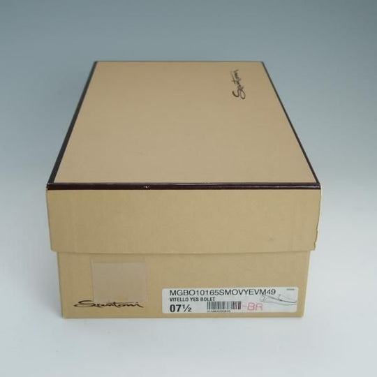 未使用★(伊)サントーニ SIZE 7.5【★ローファー/101695】スリッポン/カーフ/BOLET/薄茶/メンズ/Santoni★d999