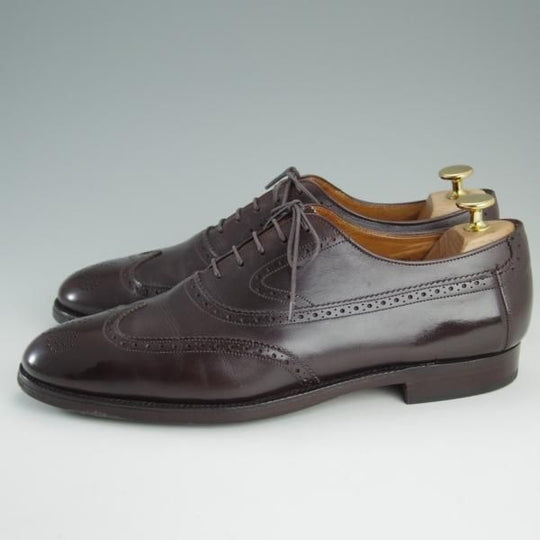 極上★チャーチ US9.5E/UK9【貴重★ブルックスブラザーズ別注/BROOKS ENGLISH/m89ラスト】旧チャーチ/茶/Church's★e002