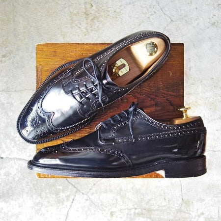 ★チャーチ 90F/UK9【旧チャーチ★ブックバインダーカーフ/73ラスト/GRAFTON】グラフトン/3都市ロゴ/黒/メンズ/Church's★e003