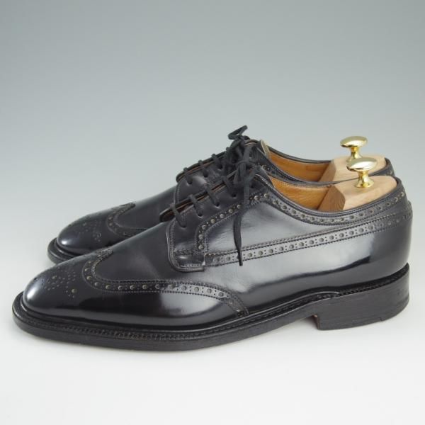 ★チャーチ 90F/UK9【旧チャーチ★ブックバインダーカーフ/73ラスト/GRAFTON】グラフトン/3都市ロゴ/黒/メンズ/Church's★e003