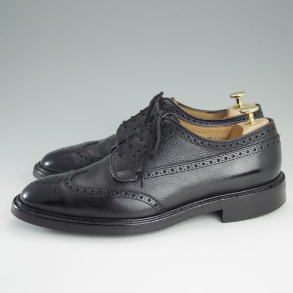 極上★チャーチ 90F/UK9【ダイナイトソール仕様★GRAFTON/173ラスト】グラフトン/フルブローグ/グレインレザー/黒/Church's★e005