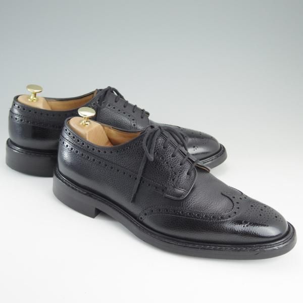 極上★チャーチ 90F/UK9【ダイナイトソール仕様★GRAFTON/173ラスト】グラフトン/フルブローグ/グレインレザー/黒/Church's★e005