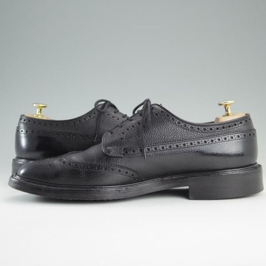 極上★チャーチ 90F/UK9【ダイナイトソール仕様★GRAFTON/173ラスト】グラフトン/フルブローグ/グレインレザー/黒/Church's★e005