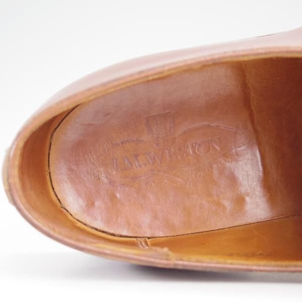 極上★J.M.ウェストン 7.5D【定価￥129,600-★スプリットトゥ・クラシックダービー/598/旧ロゴ】22ラスト/Uチップ/Weston/ウエストン★e008