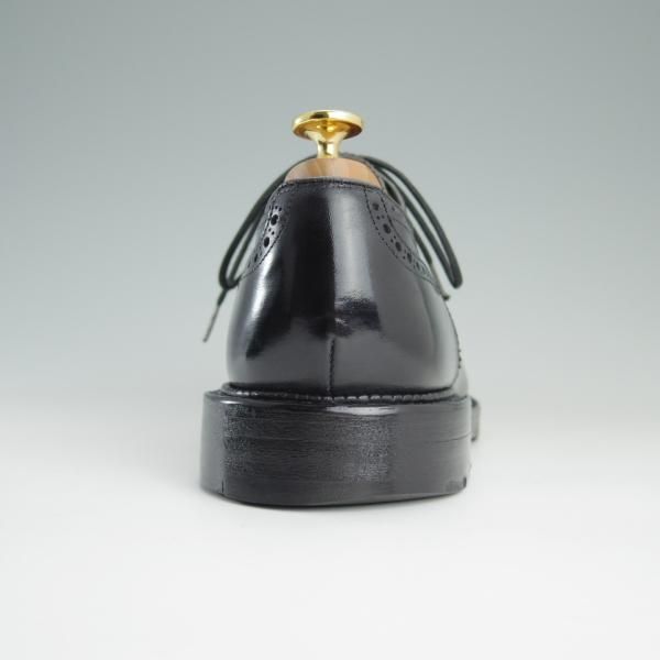 極上★(英)チーニー製 UK7.5/US8D【貴重★ROYAL TWEEDライン/4773ラスト/CHURCH'S名義】クォーターブローグ/カーフ/メンズ/CHEANEY★e009