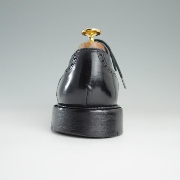 極上★(英)チーニー製 UK7.5/US8D【貴重★ROYAL TWEEDライン/4773ラスト/CHURCH'S名義】クォーターブローグ/カーフ/メンズ/CHEANEY★e009