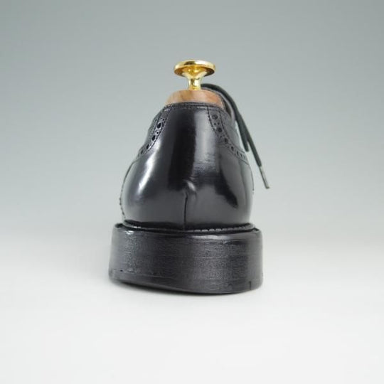 極上★(英)チーニー製 UK7.5/US8D【貴重★ROYAL TWEEDライン/4773ラスト/CHURCH'S名義】クォーターブローグ/カーフ/メンズ/CHEANEY★e009