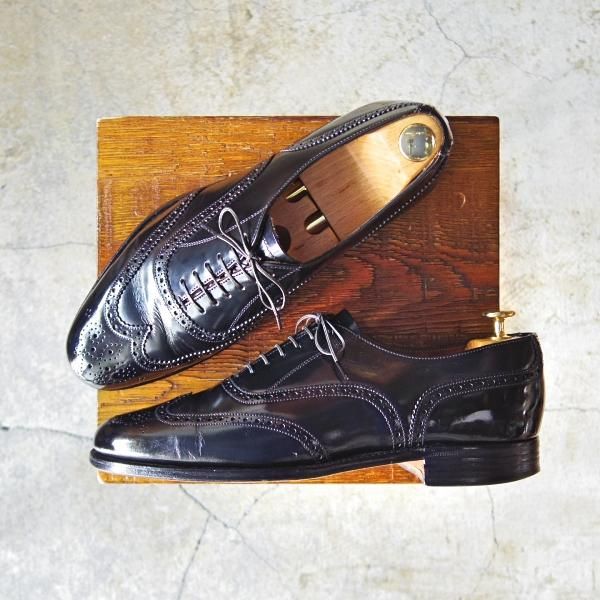 ★(英)グレンソン 9D【★フルブローグ/014-2001】カーフ/黒/メンズ/GRENSON★e010