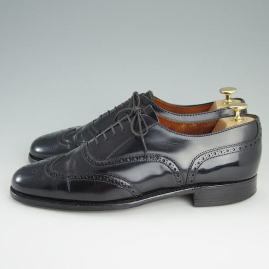 ★(英)グレンソン 9D【★フルブローグ/014-2001】カーフ/黒/メンズ/GRENSON★e010