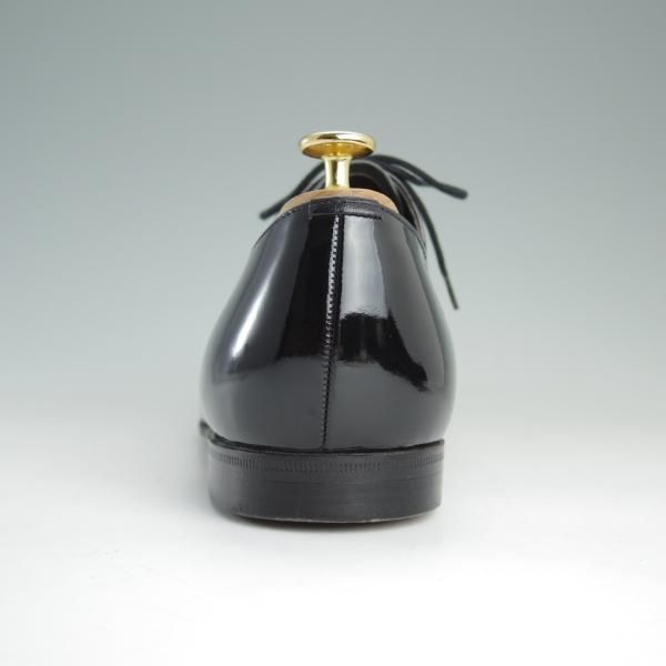 美品★チャーチ 95F/UK9.5【旧チャーチ★73ラスト/3都市ロゴ】Sackville/ストレートチップ/パテント/黒/メンズ/Church's★e004