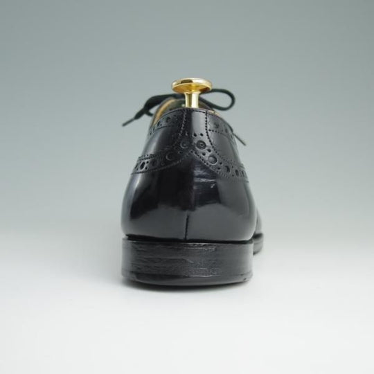 極上★チャーチ 90F/UK9【復刻版★73ラスト仕様のバーウッド】BRISBANE/フルブローグ/ポリッシュドバインダーカーフ/黒/Church's★e017