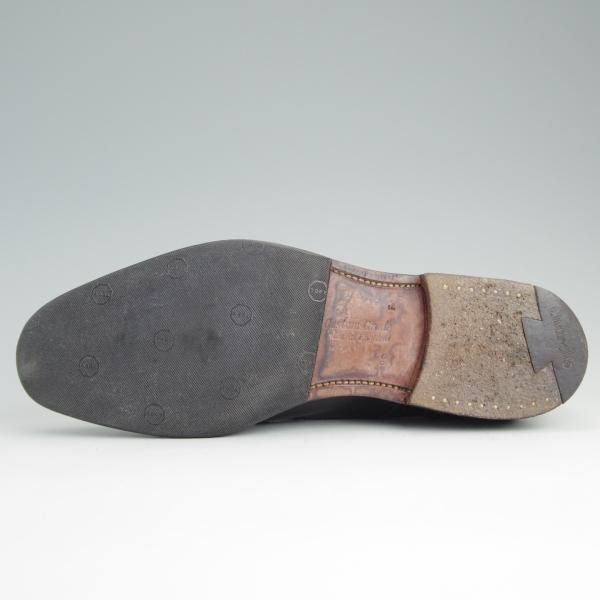 極上★チャーチ 90F/UK9【★セミブローグ/173ラスト】ASTLEY/4都市ロゴ/カーフ/黒/メンズ/Church's★e019