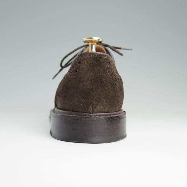 美品★(英)チーニー 8.5E【定価￥66,960-★HAVELOCK/フルブローグ】125ラスト/スエード/濃茶/メンズ/CHEANEY★e022
