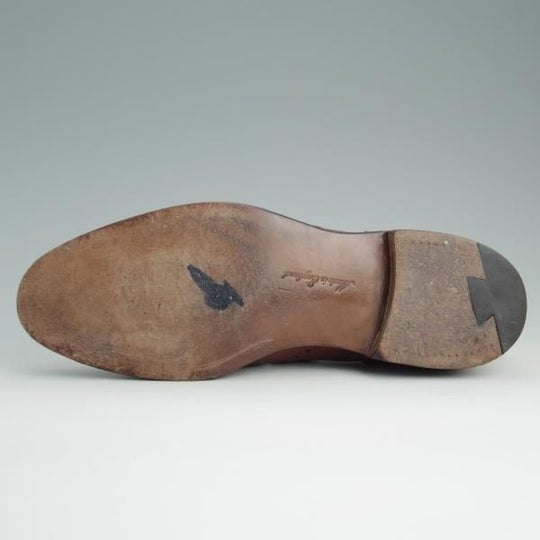 極上★(英)グレンソン US10E【最上級★マスターピース/ポールスチュアート別注】ギリーシューズ/茶/メンズ/Stuart's Choice/GRENSON★e025