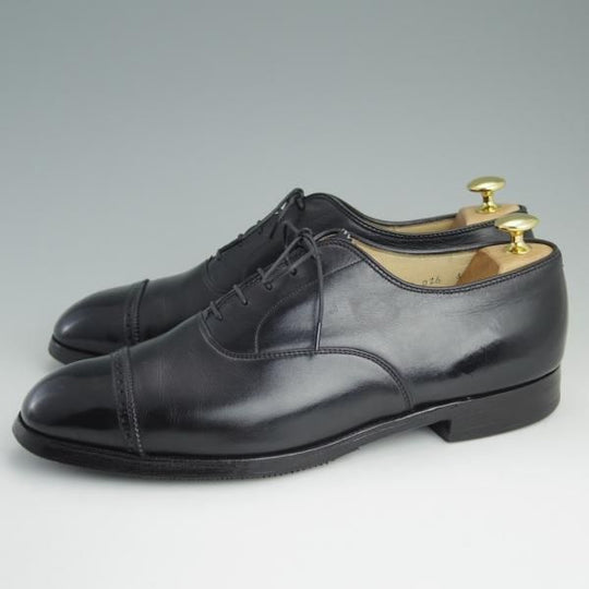 ★オールデン 9.5E【貴重★ブルックスブラザーズ別注/パンチドキャップトゥ】9159/カーフ/黒/メンズ/BROOKS BROTHERS/Alden★e026