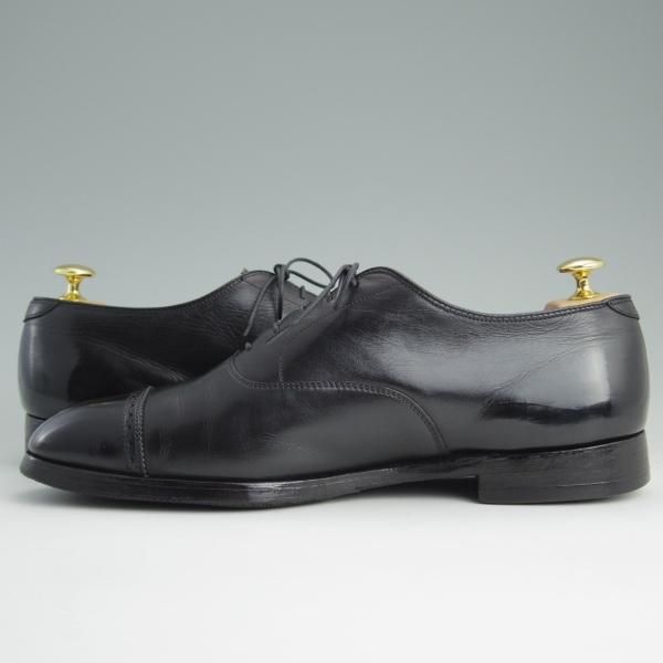 ★オールデン 9.5E【貴重★ブルックスブラザーズ別注/パンチドキャップトゥ】9159/カーフ/黒/メンズ/BROOKS BROTHERS/Alden★e026
