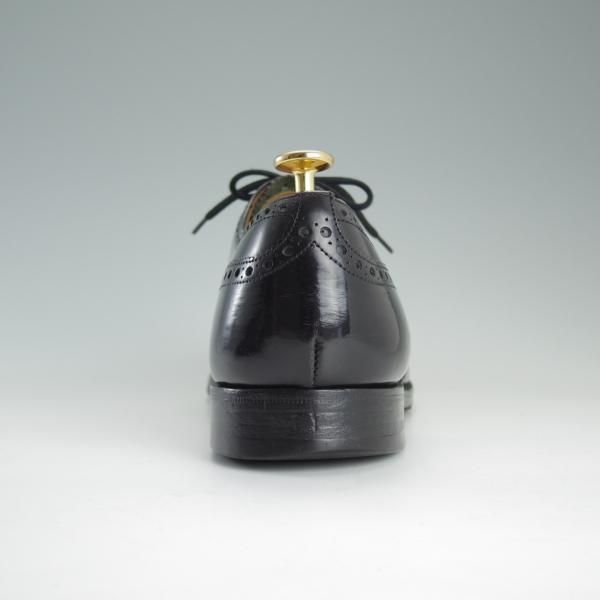 極上★チャーチ 95F/UK9.5【貴重★73ラスト/CHETWYND似寄りモデル】NENE/フルブローグ/ポリッシュドバインダーカーフ/黒/Church's★e028