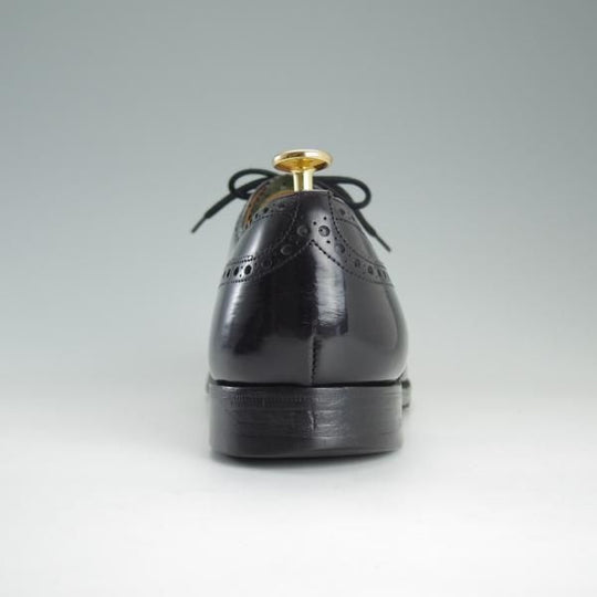 極上★チャーチ 95F/UK9.5【貴重★73ラスト/CHETWYND似寄りモデル】NENE/フルブローグ/ポリッシュドバインダーカーフ/黒/Church's★e028