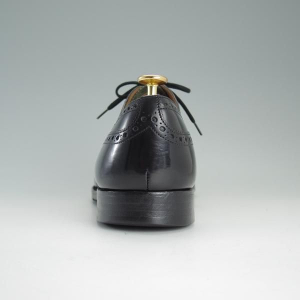 極上★チャーチ 95F/UK9.5【貴重★73ラスト/CHETWYND似寄りモデル】NENE/フルブローグ/ポリッシュドバインダーカーフ/黒/Church's★e028