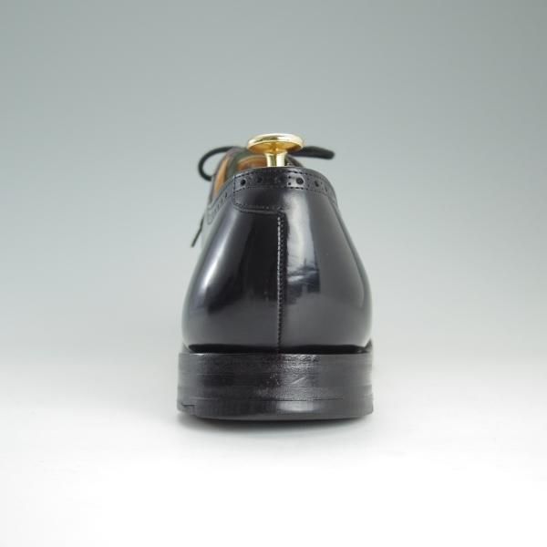 極上★チャーチ 95G/UK9.5【★フルブローグ/136ラスト/NEWYORK】ポリッシュドバインダーカーフ/黒/メンズ/ニューヨーク/Church's★e029