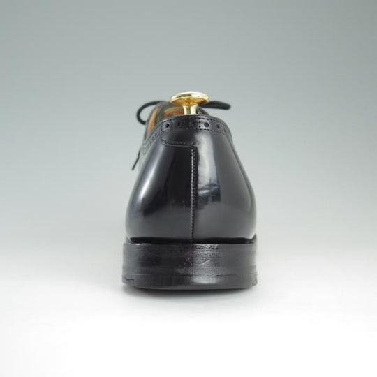 極上★チャーチ 95G/UK9.5【★フルブローグ/136ラスト/NEWYORK】ポリッシュドバインダーカーフ/黒/メンズ/ニューヨーク/Church's★e029