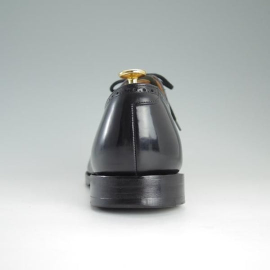 極上★チャーチ 95G/UK9.5【★フルブローグ/136ラスト/NEWYORK】ポリッシュドバインダーカーフ/黒/メンズ/ニューヨーク/Church's★e029