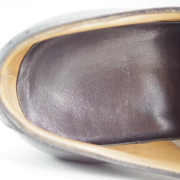 極上★チャーチ 95G/UK9.5【★フルブローグ/136ラスト/NEWYORK】ポリッシュドバインダーカーフ/黒/メンズ/ニューヨーク/Church's★e029