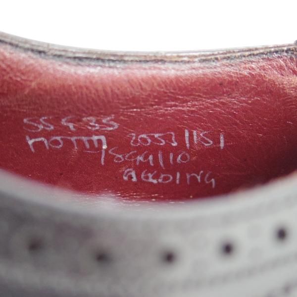 極美品★チャーチ 55G/UK5.5【最上級★マスタークラス/Masterclass】旧チャーチ/35ラスト/FIELDING/カーフ/黒/メンズ/Church's★e032