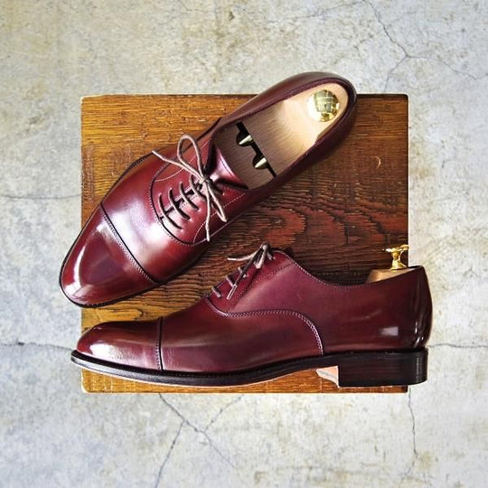 美品★(スペイン製)カルミナ SIZE 6【★トレーディングポスト別注/Trading Post】80134/ALCUDIAラスト/ストレートチップ/CARMINA★e035