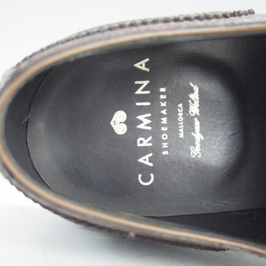 美品★(スペイン製)カルミナ SIZE 8【定価￥71,280-★グッドイヤーウェルテッド製法】80502/CALVIAラスト/フルブローグ/CARMINA★e036