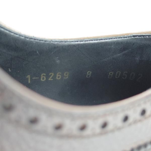 美品★(スペイン製)カルミナ SIZE 8【定価￥71,280-★グッドイヤーウェルテッド製法】80502/CALVIAラスト/フルブローグ/CARMINA★e036