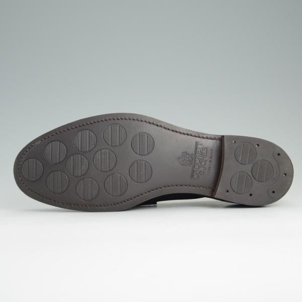 極美品☆クロケット&ジョーンズ 7E【☆コインローファー/376ラスト