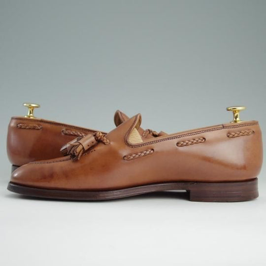 極上★クロケット&ジョーンズ 7.5E【貴重★ユナイテッドアローズ別注/HAMMOND】タッセルローファー/United Arrows/Crockett&Jones★e039