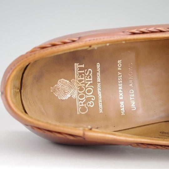 極上★クロケット&ジョーンズ 7.5E【貴重★ユナイテッドアローズ別注/HAMMOND】タッセルローファー/United Arrows/Crockett&Jones★e039