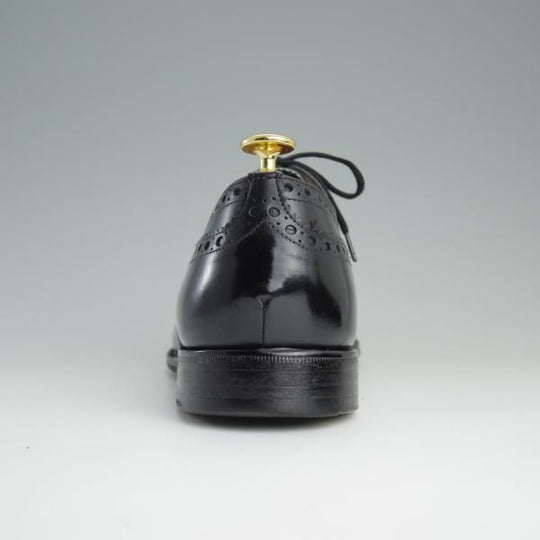 極上★チャーチ 90F/UK9【貴重★73ラスト仕様のバーウッド/BRISBANE】ブリスベン/5都市ロゴ/フルブローグ/カーフ/黒/Church's★e040