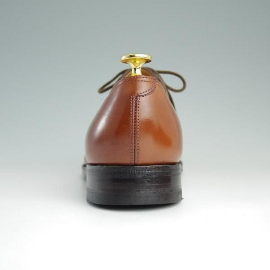 極上★ジョンロブ 6.5EE【貴重★8695ラスト/DERAN】ストレートチップ/ダービーシューズ/カーフ/Chestnut antique/メンズ/JOHN LOBB★e042
