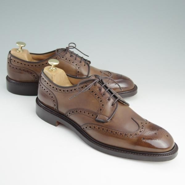 新品★(英)チーニー 8.5E【定価￥66,960-★HAVELOCK/125ラスト】フルブローグ/カーフ/茶/メンズ/CHEANEY★e043