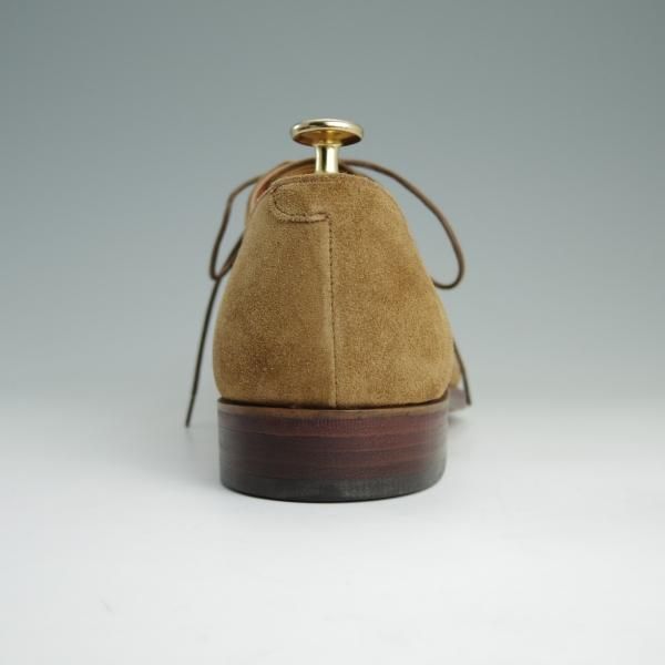 未使用★(英)グレンソン 7E【貴重★footmaster/フットマスター】31029/プレーントゥ/スエード/薄茶/メンズ/GRENSON★e045
