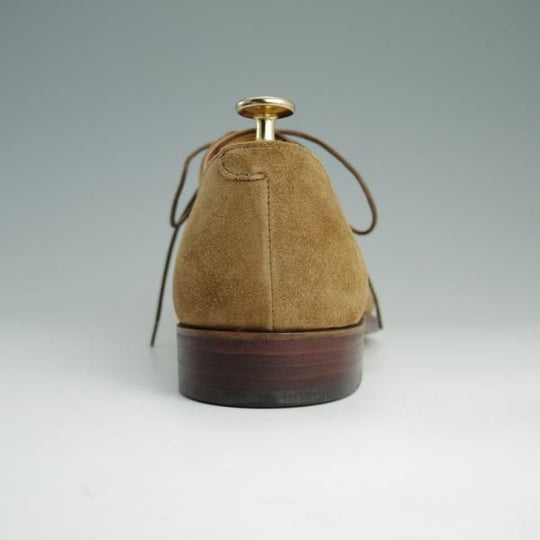 未使用★(英)グレンソン 7E【貴重★footmaster/フットマスター】31029/プレーントゥ/スエード/薄茶/メンズ/GRENSON★e045