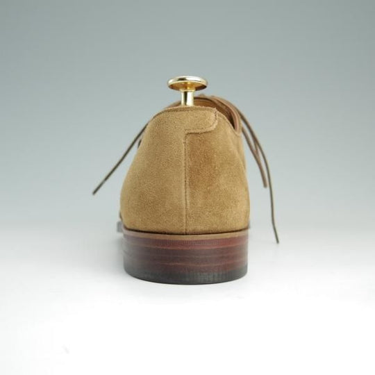 未使用★(英)グレンソン 7E【貴重★footmaster/フットマスター】31029/プレーントゥ/スエード/薄茶/メンズ/GRENSON★e045