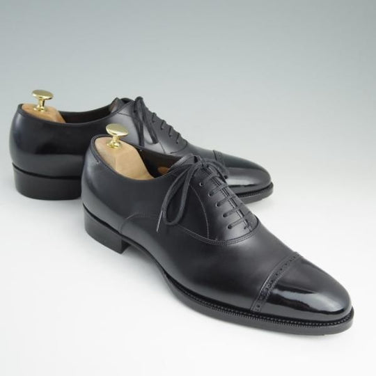 極美品★トレーディングポスト SIZE 7.5【定価￥75,600-★Prestige Collection/TP1991】66ラスト/ボックスカーフ/黒/Trading Post★e047