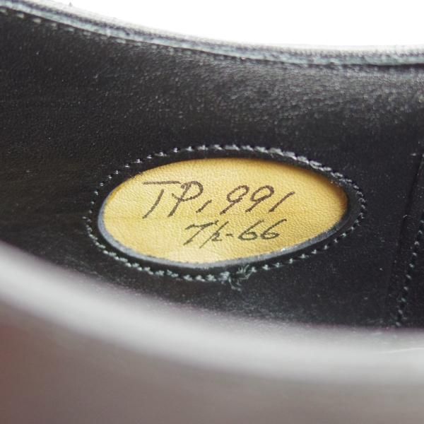 極美品★トレーディングポスト SIZE 7.5【定価￥75,600-★Prestige Collection/TP1991】66ラスト/ボックスカーフ/黒/Trading Post★e047