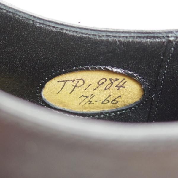 極美品★トレーディングポスト SIZE 7.5【定価￥75,600-★Prestige Collection/TP1984】66ラスト/ストレートチップ/Trading Post★e048