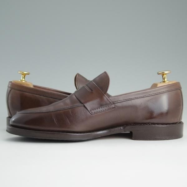 美品★(米)アレンエドモンズ 7.5E【貴重★ブルックスブラザーズ別注/BROOKS BROTHERS】コインローファー/メンズ/ALLEN EDMONDS★e049