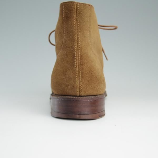 美品★クロケット&ジョーンズ 6E【貴重★(英)ジョージクレバリー別注/チャッカブーツ】スエード/GEORGE CLEVERLEY/Crockett&Jones★e050
