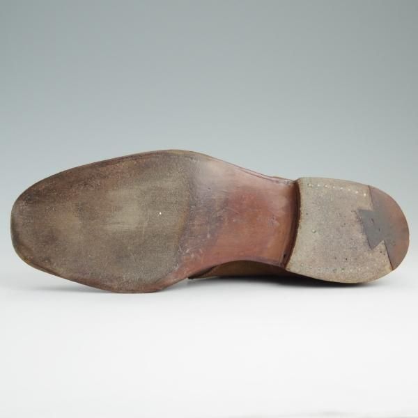 美品★クロケット&ジョーンズ 6E【貴重★(英)ジョージクレバリー別注/チャッカブーツ】スエード/GEORGE CLEVERLEY/Crockett&Jones★e050