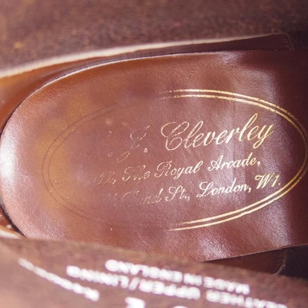 美品★クロケット&ジョーンズ 6E【貴重★(英)ジョージクレバリー別注/チャッカブーツ】スエード/GEORGE CLEVERLEY/Crockett&Jones★e050