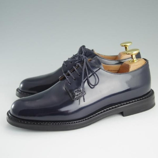 極美品★チャーチ(レディース) SIZE 35【定価￥85,320-★シャノン/SHANNON 2WR】ポリッシュドバインダーカーフ/紺/Church's★e052