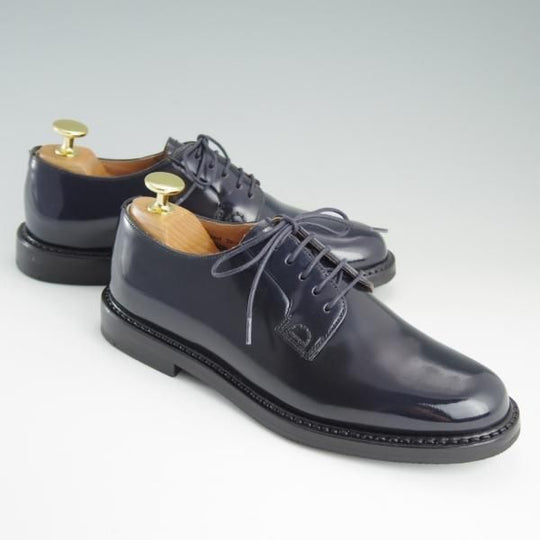 極美品★チャーチ(レディース) SIZE 35【定価￥85,320-★シャノン/SHANNON 2WR】ポリッシュドバインダーカーフ/紺/Church's★e052