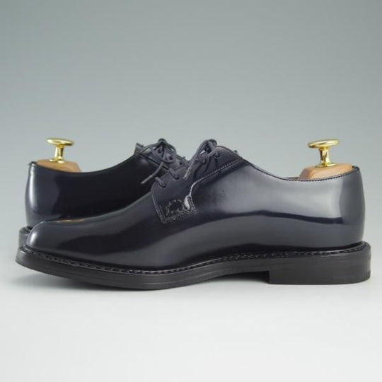 極美品★チャーチ(レディース) SIZE 35【定価￥85,320-★シャノン/SHANNON 2WR】ポリッシュドバインダーカーフ/紺/Church's★e052